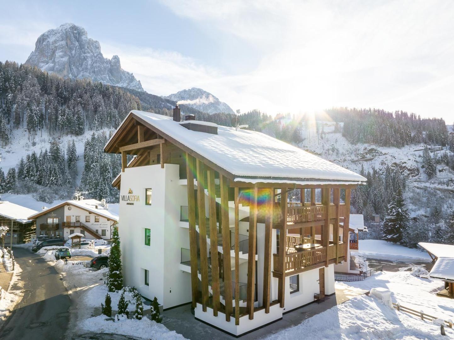 Apartments Villa Sofia Santa Cristina Val Gardena Exterior photo